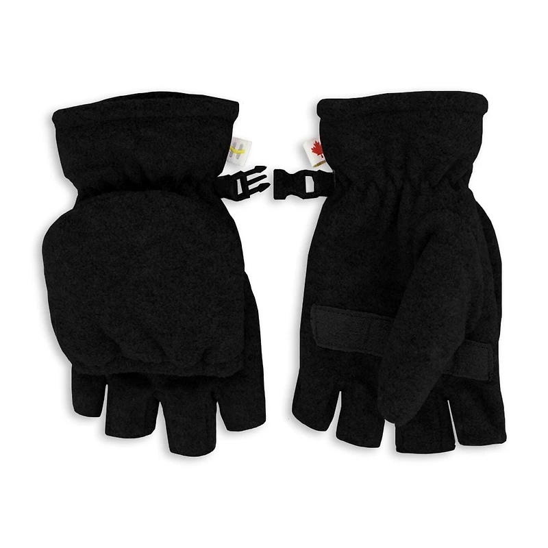 Hot Paws Gants convertibles en molleton pour hommes