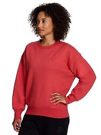 Reebok Women's Weekender Oversized Crewneck Sweatshirt
