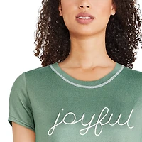 Ensemble 2 pièces avec t-shirt à manches courtes George pour femmes