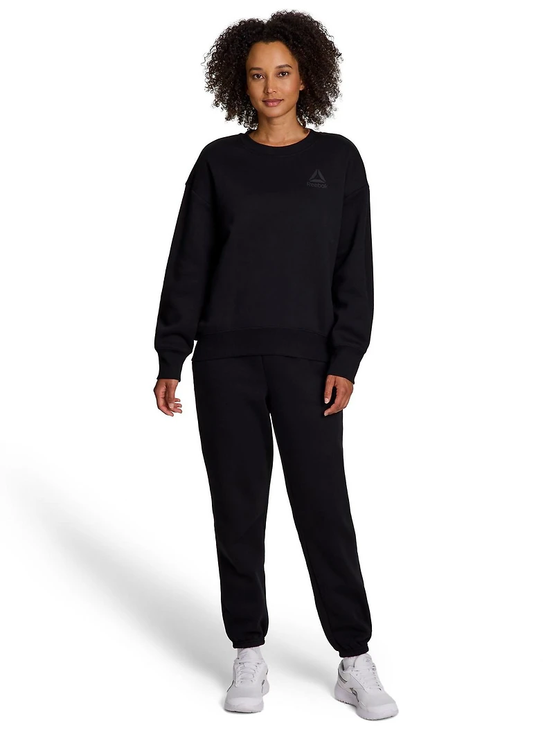 Women's Reebok Weekender Oversized Cinched Hem Jogger, Sizes XS-2XL