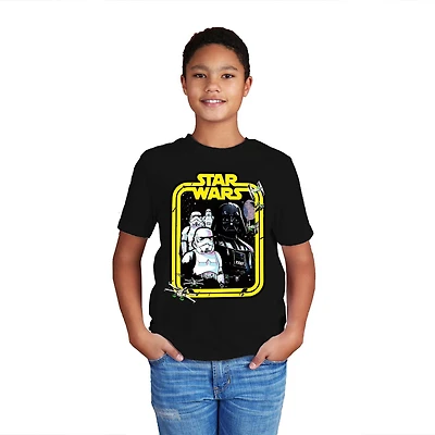 Boys Star Wars Empire Poster Short Sleeve T-Shirt