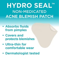 Timbre antiacné Band-Aid Hydro Seal, Timbre hydrocolloïde pour les boutons, Soin Visage pour les boutons - 7 u.