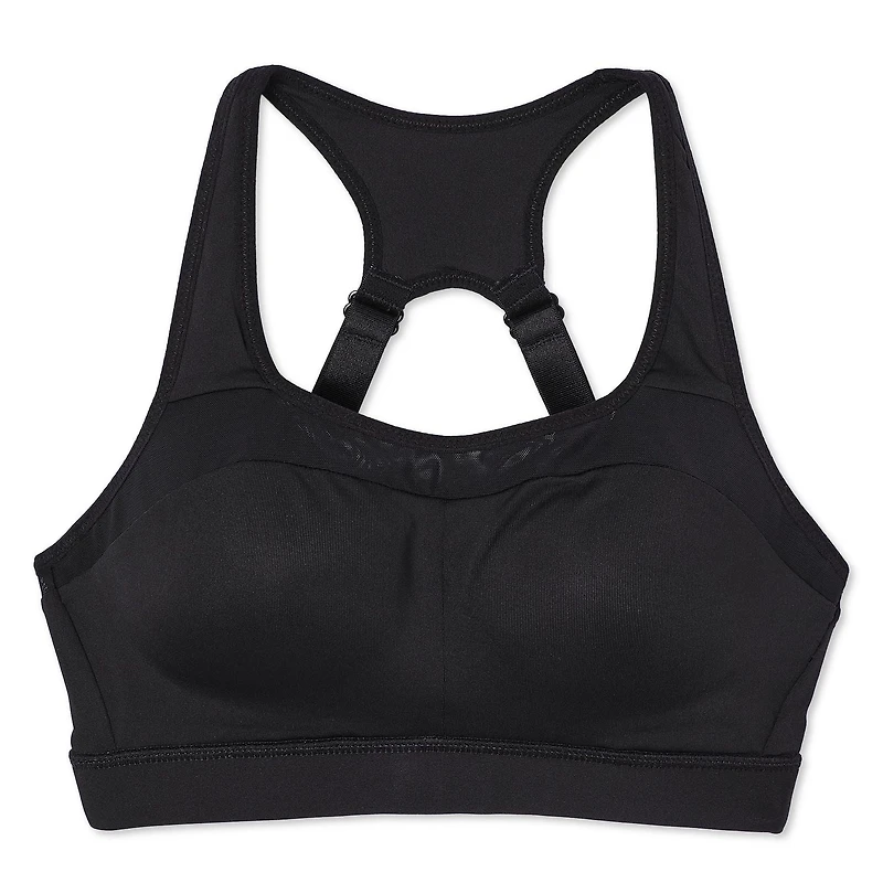Athletic Works Women's Racerback Sports Bra, Sizes S-3XL