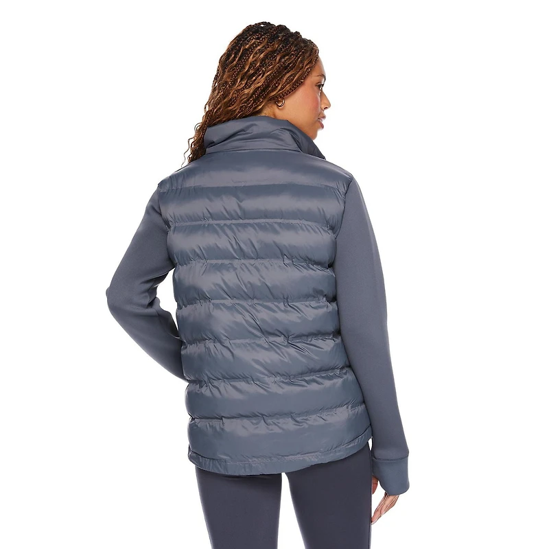 Athletic Works Women's Soft Knit Hybrid Jacket