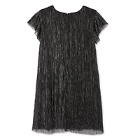 Robe plissée avec fils métalliques George pour filles