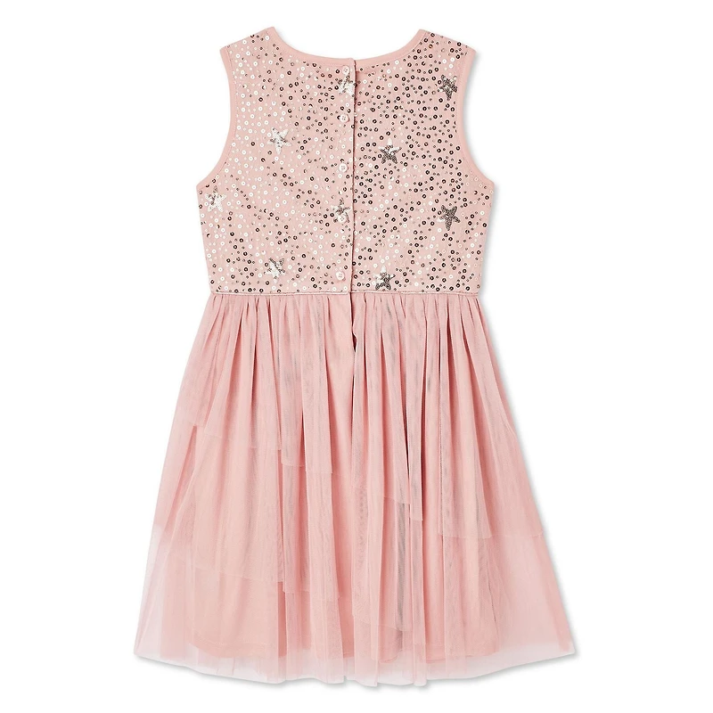 Robe à ourlet asymétrique pour le temps des fêtes George pour filles