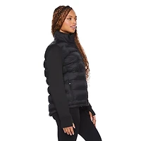 Veste hybride en tricot doux Athletic Works pour femmes Tailles TP–TTG