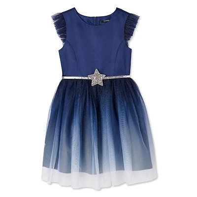 Robe avec ceinture étoilée George pour filles