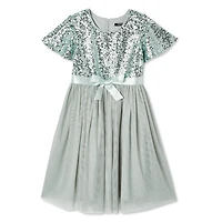 George Girls' Sequin Mesh Dress