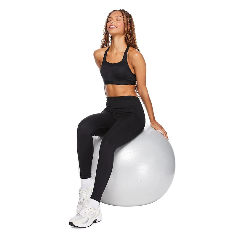 Legging à poches taille haute Athletic Works pour femmes Tailles TP–TTG