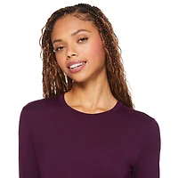 Athletic Works Women's Long Sleeve Tee, Sizes XS-XXL