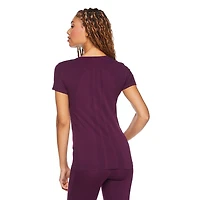 Athletic Works Women's Seamless Short Sleeve Tee