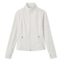 Manteau performance zippé sur la longueur Athletic Works pour femmes