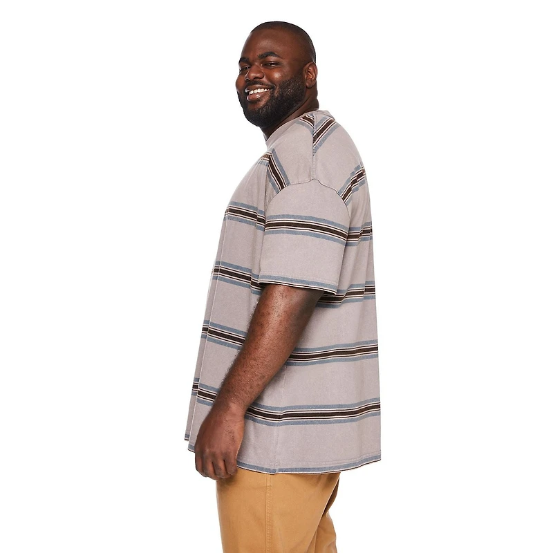 George Big Men's Loose Fit Washed Tee