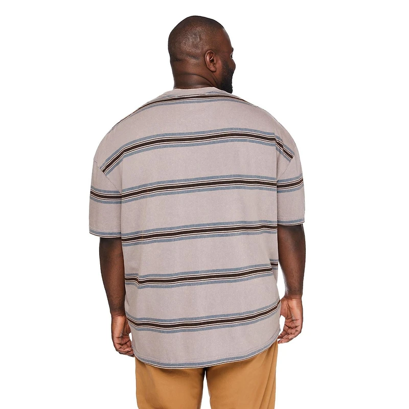 George Big Men's Loose Fit Washed Tee