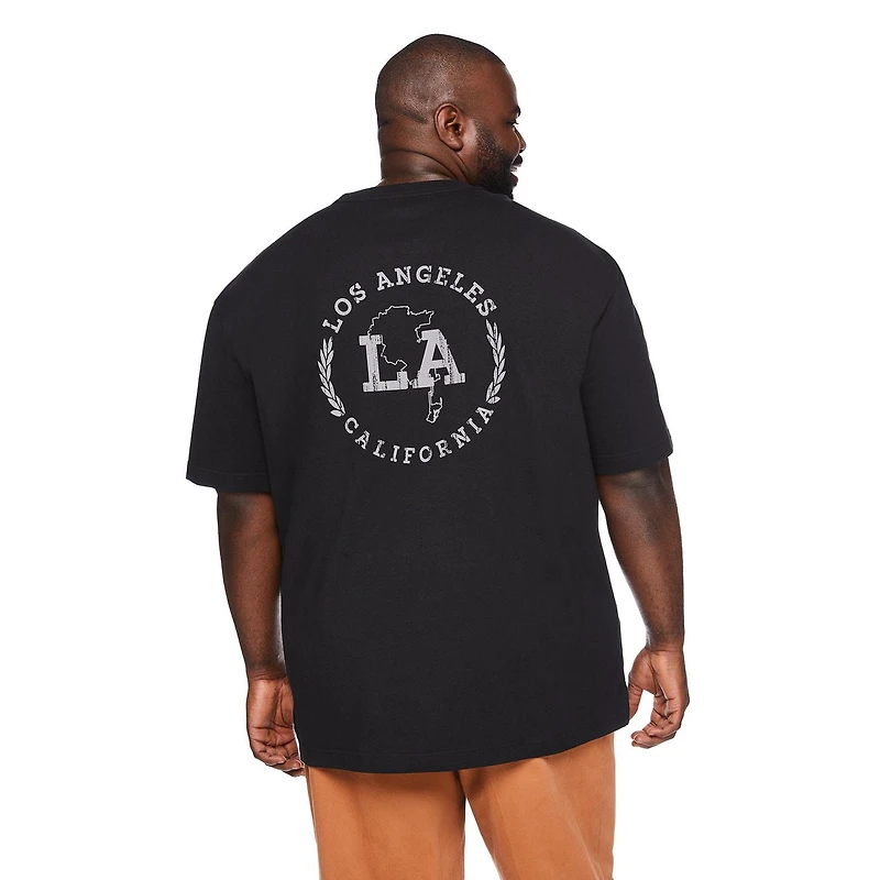T-shirt surdimensionné en jersey George Plus pour hommes