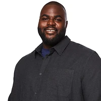 George Big Men's Flannel Shirt