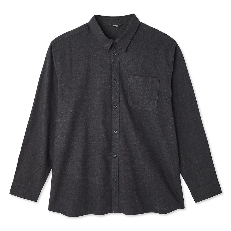George Big Men's Flannel Shirt