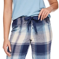 Pantalon de pyjama en flanelle George pour femmes Tailles TP–TG