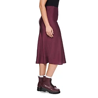 Jupe en satin George pour femmes Tailles TP–TTG