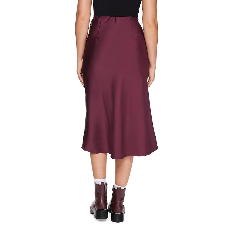 Jupe en satin George pour femmes Tailles TP–TTG
