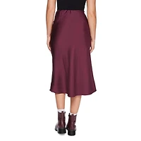 Jupe en satin George pour femmes Tailles TP–TTG