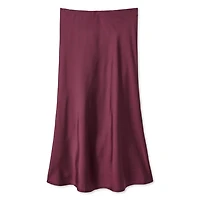 Jupe en satin George pour femmes Tailles TP–TTG