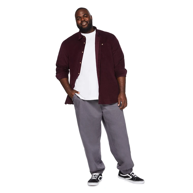 Chemise en velours côtelé George Plus pour hommes