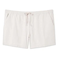George Big Men's Linen-Blend Rugger Short