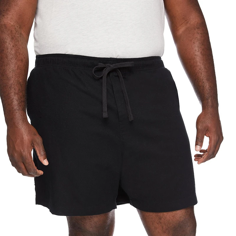 George Big Men's Linen-Blend Rugger Short
