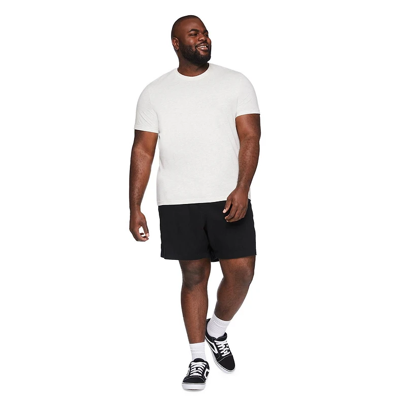 George Big Men's Linen-Blend Rugger Short