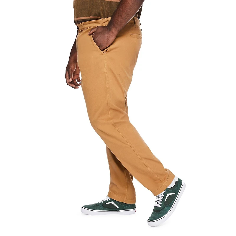 George Big Men's Slim Straight Cotton Chino Pant