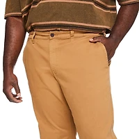 George Big Men's Slim Straight Cotton Chino Pant