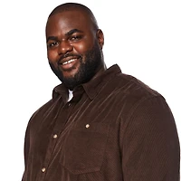 George Big Men's Corduroy Shirt