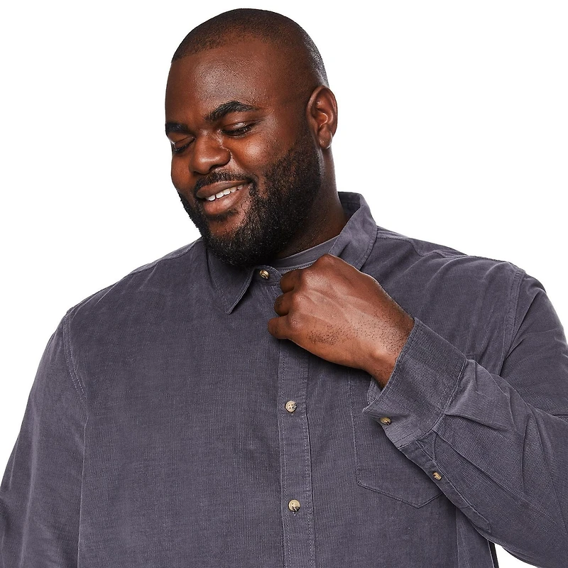 George Big Men's Corduroy Shirt