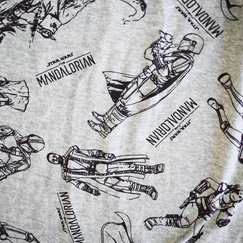Ensemble de vêtements de nuit Mando Sleep Time 2 pièces Star Wars pour hommes