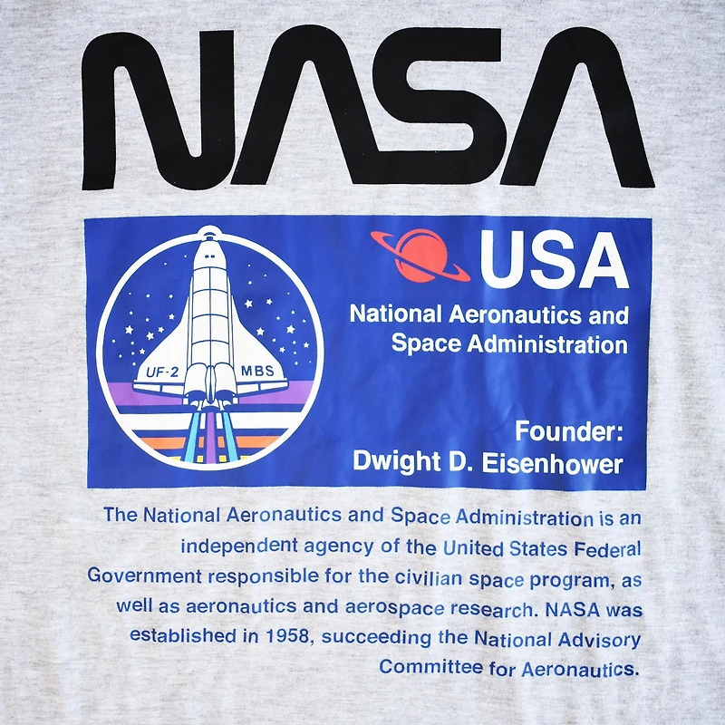 Ensemble de vêtements de nuit 2 pièces Founder Toss pour hommes de la NASA