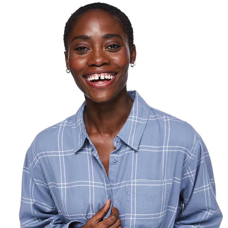 Chemise en flanelle George pour femmes Tailles TP–TTG