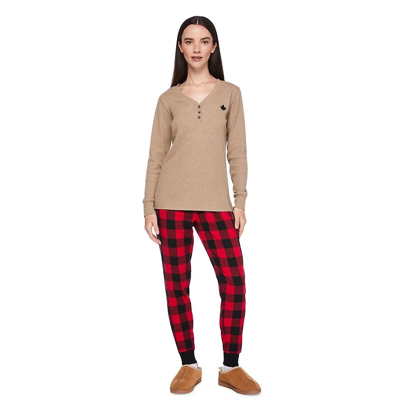 Canadiana Family Flannel Pant Sleep 2-Piece Set