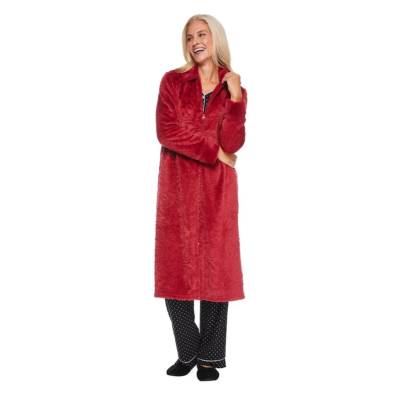 Iyla Women's Zip Front Robe