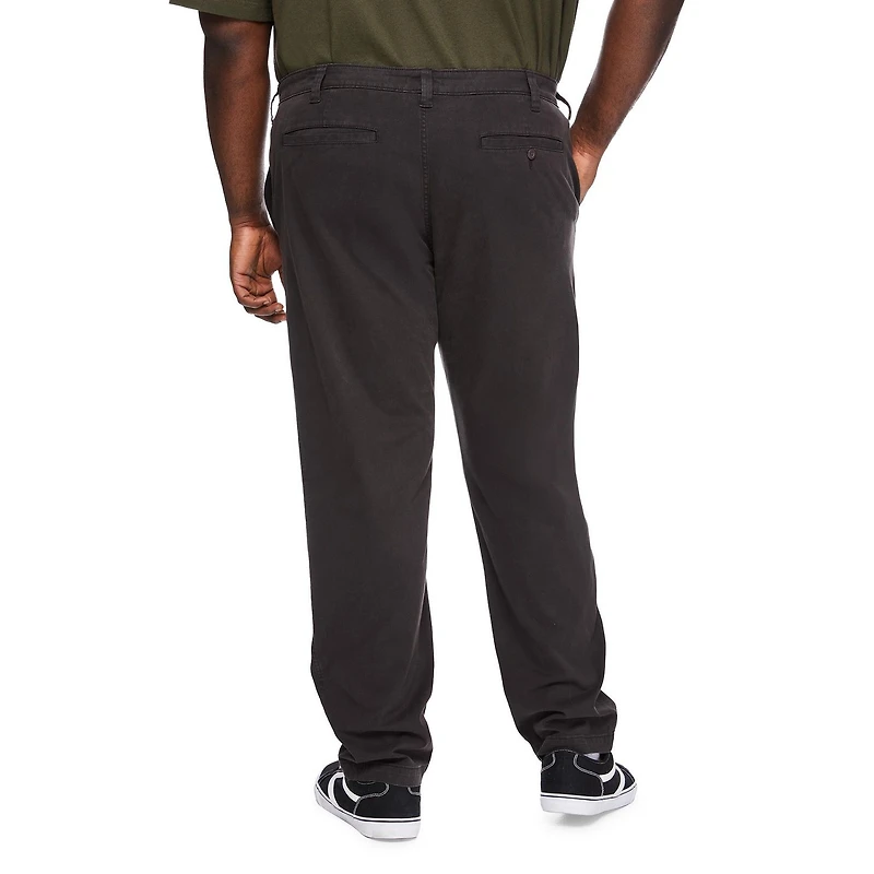 George Big Men's Slim Straight Cotton Chino Pant