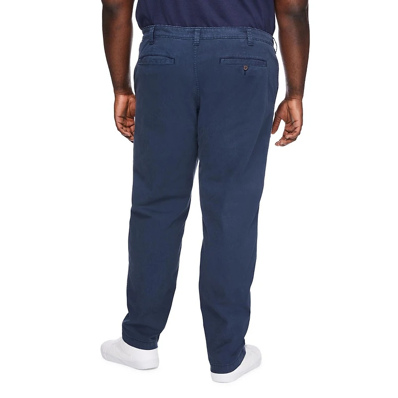 Pantalon en coutil coupe droite coton George Plus pour hommes