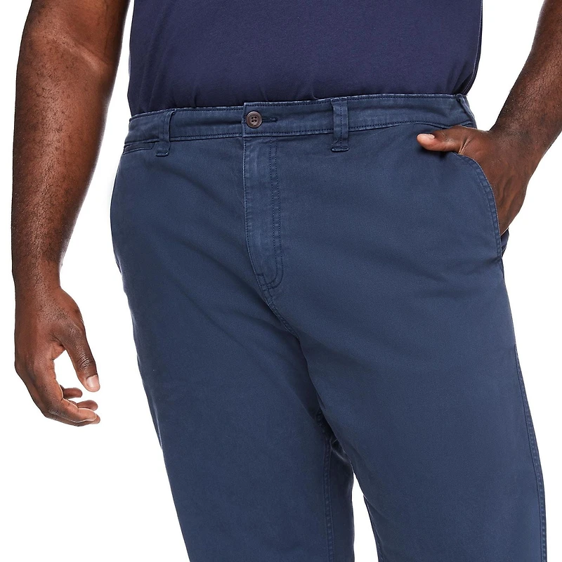 Pantalon en coutil coupe droite coton George Plus pour hommes