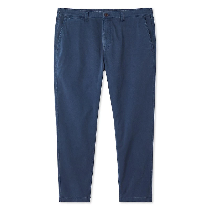 Pantalon en coutil coupe droite coton George Plus pour hommes
