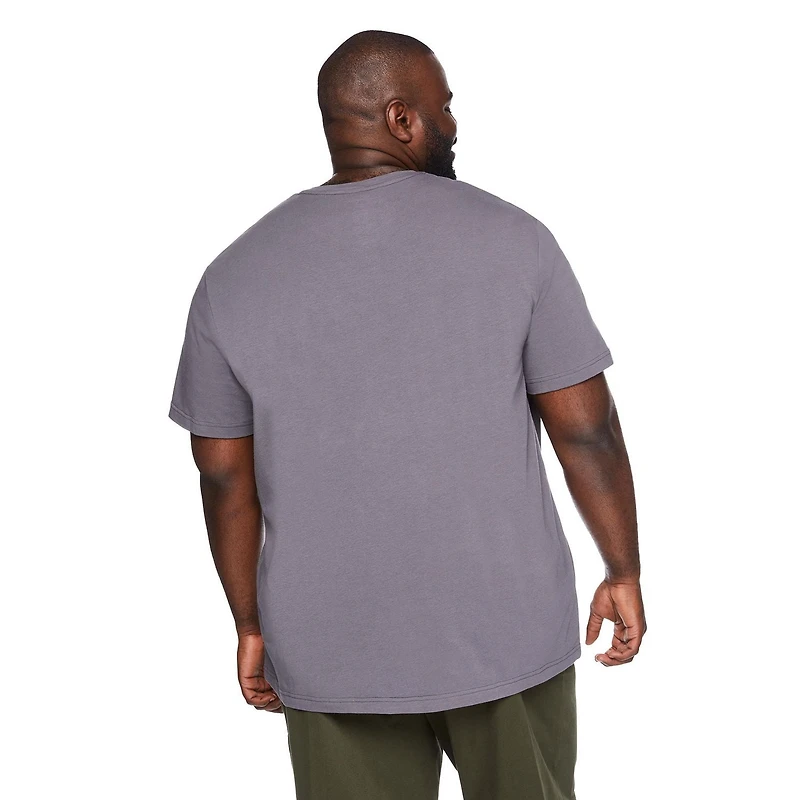 George Big Men's Stretch Crew Neckline Tee