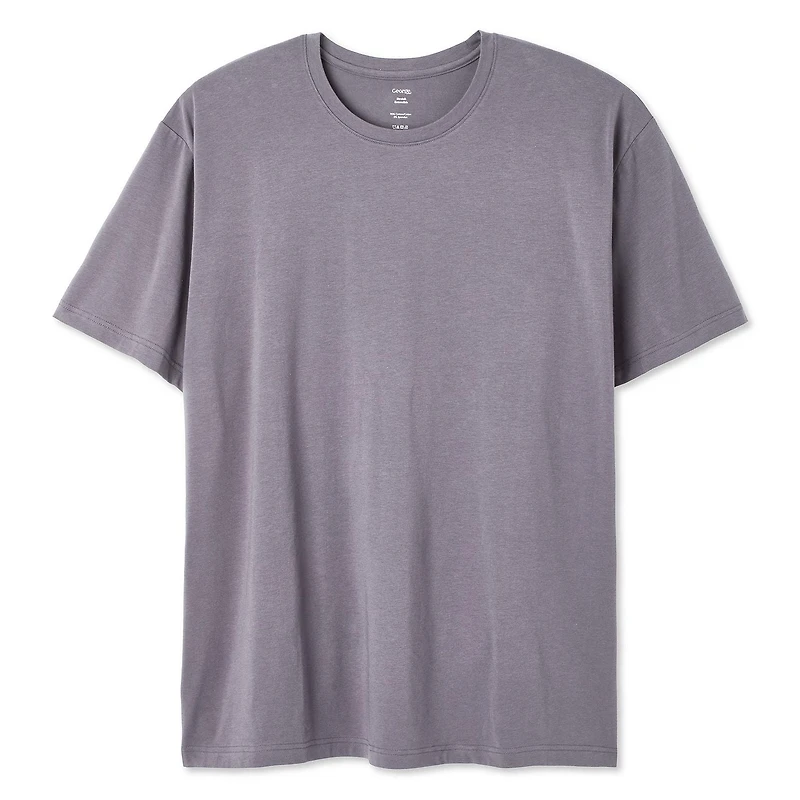 George Big Men's Stretch Crew Neckline Tee