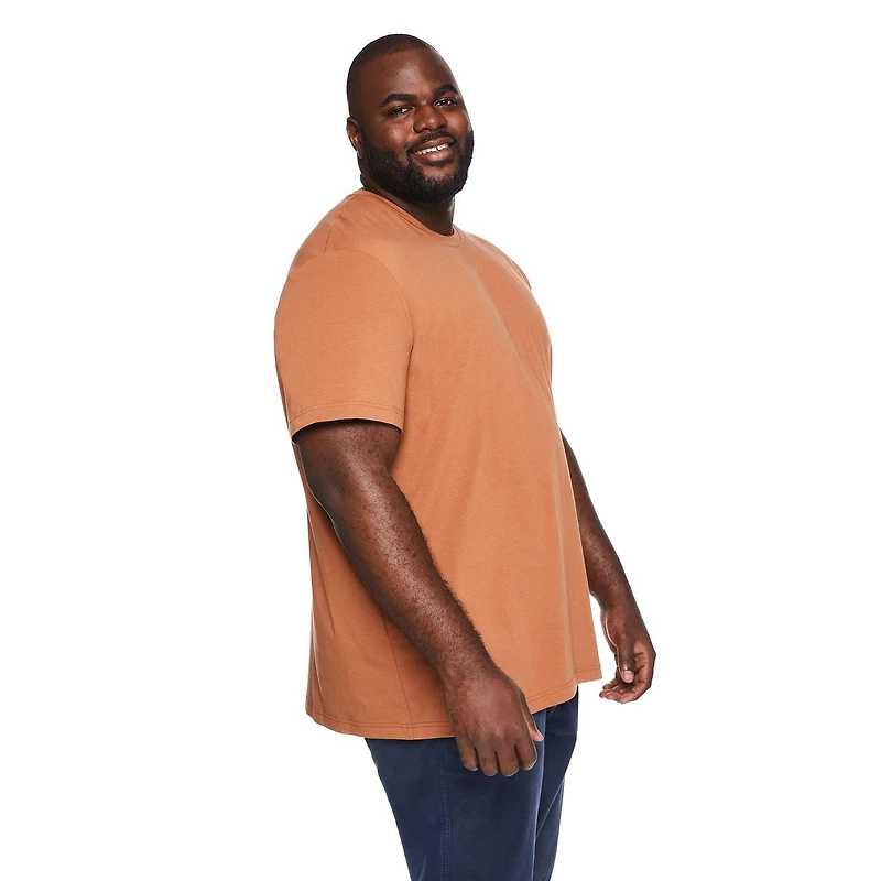 T-shirt extensible à encolure ras du cou George Plus pour hommes