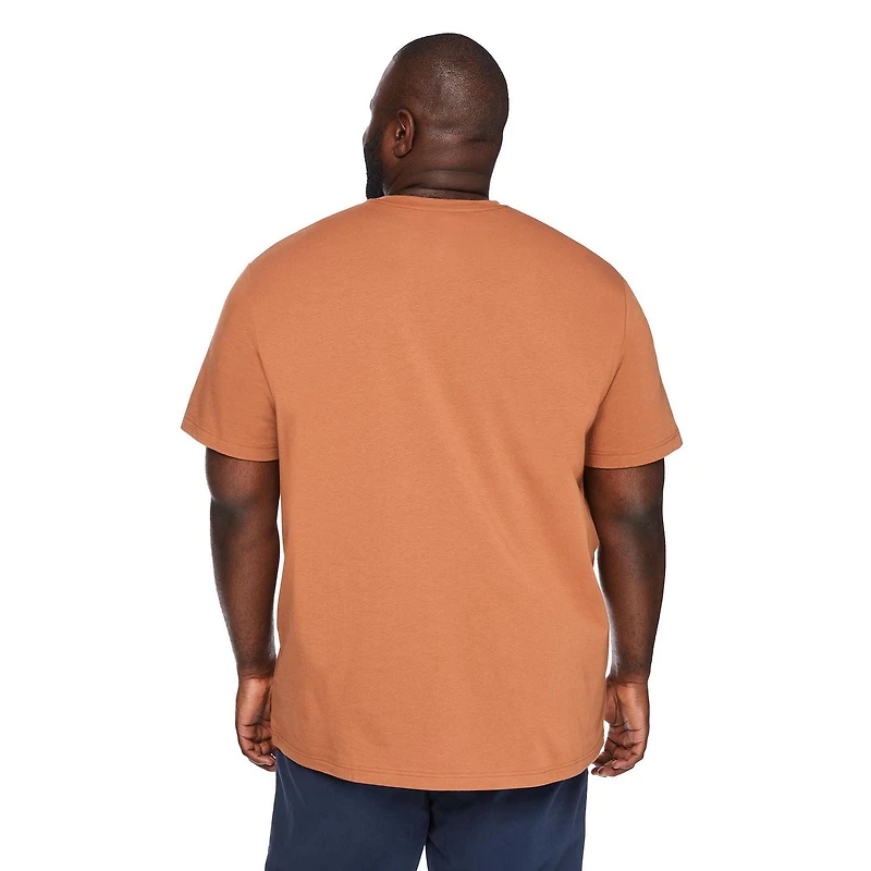 T-shirt extensible à encolure ras du cou George Plus pour hommes