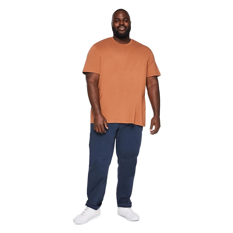T-shirt extensible à encolure ras du cou George Plus pour hommes