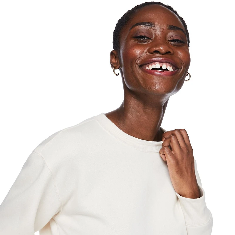 Chandail à encolure ras du cou George pour femmes Tailles TP–TTG